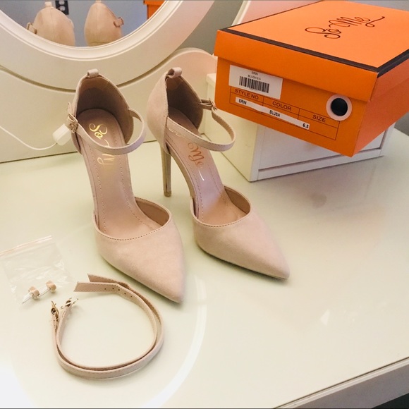 suede ankle strap replacement